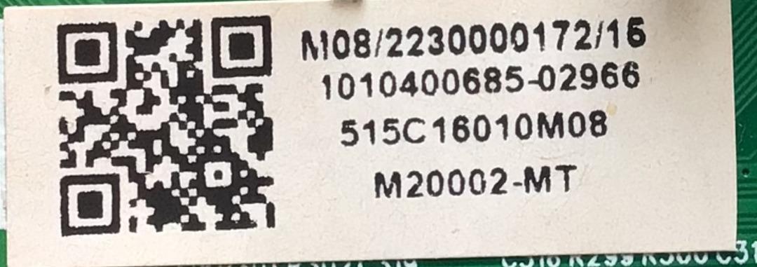 KIT DE TARJETAS PARA TV ONN·ROKU TV 4K SMART TV (43) / NUMERO DE PARTE MAIN MS16010-ZC01-01 / 515C16010M08 / 2E01413B0 / 18134210034 / T-CON 7ACDJ1013 / E89382 / FUENTE TV3903-ZC02-01 / E021M487-A3 / E021M413-E3 / PANEL V430DJ1-Q01 / MODELO 100012584 - Imagen 3